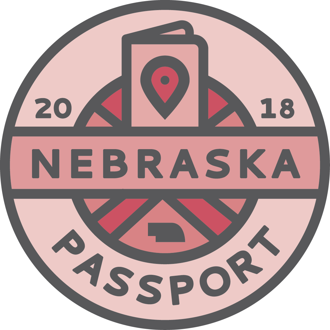 Nebraska Passport Logo - Nebraska Passport 2018 (1113x1113), Png Download