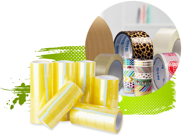 Brown/beige Leopard Duct Tape - 1-7/8" X 5yd - Shipping (587x437), Png Download