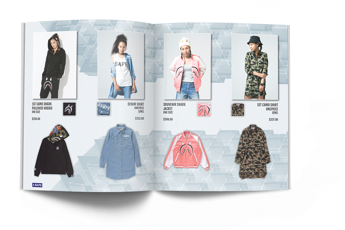 Bathing Ape Is A High-end Japanese Clothing Brand Known - Behance (1200x800), Png Download