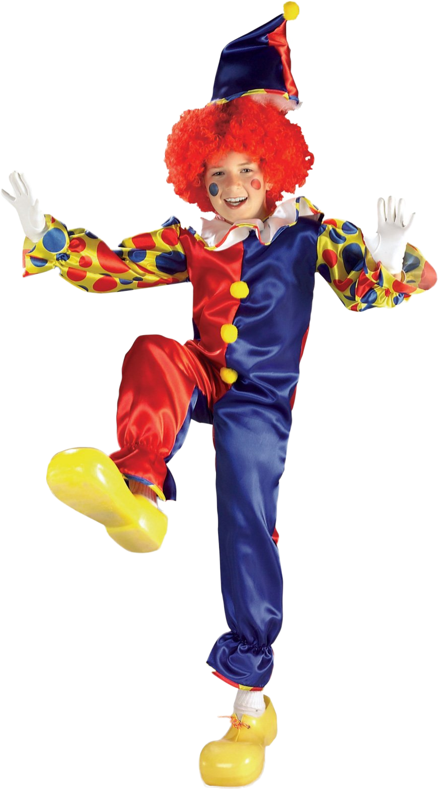 Clown Costume Png - Dressing Up As Clowns (972x1600), Png Download