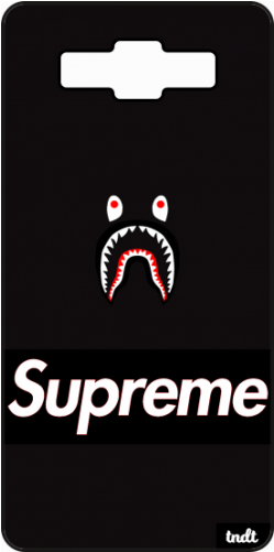Supreme Bape Shark - Freng Supreme New York Clothing X5823 Ipod Touch 6 (500x500), Png Download