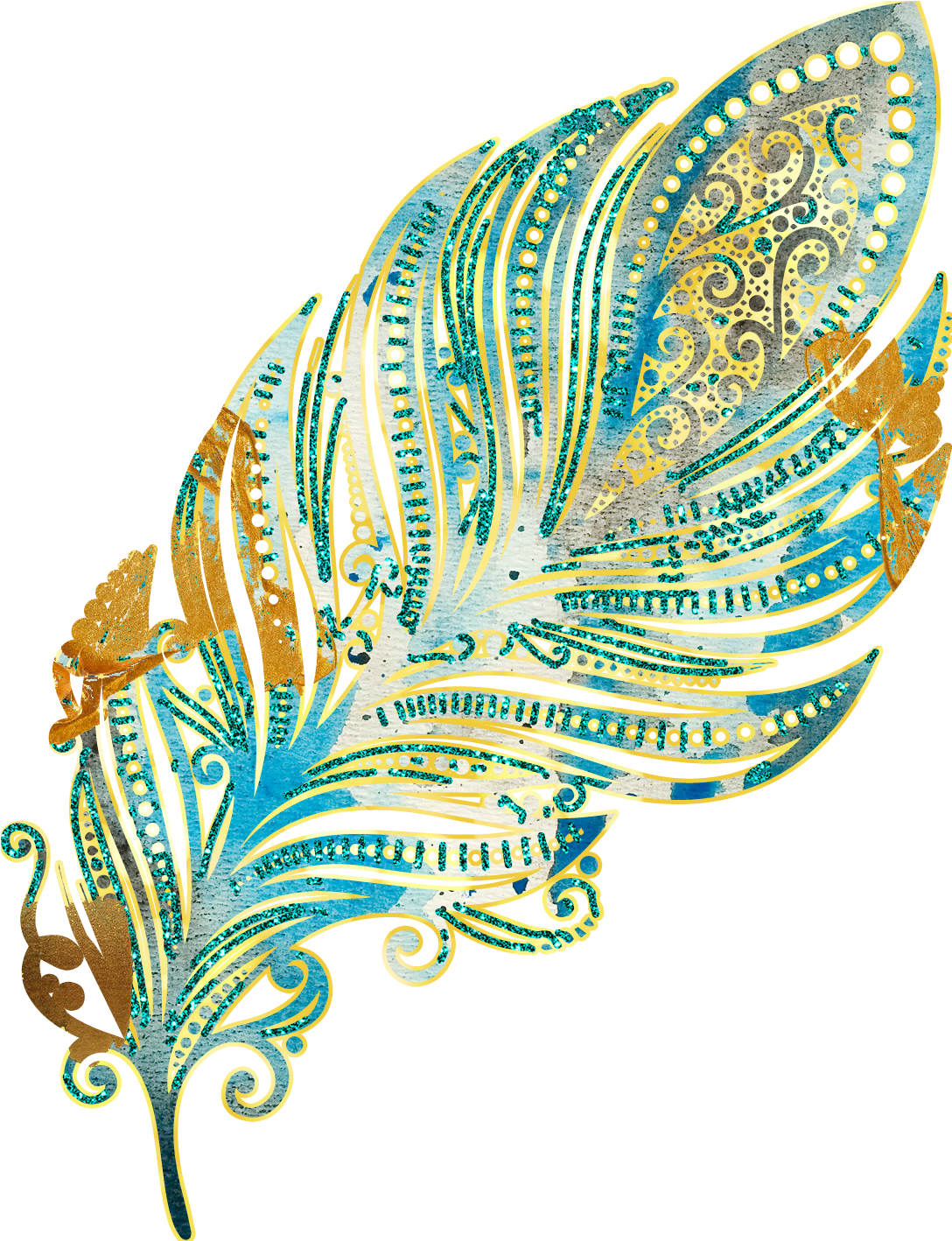 Peacock Clipart Glitter - Clip Art (1500x1500), Png Download