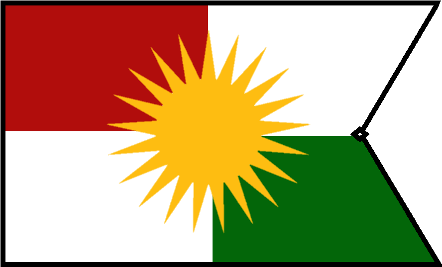 Ockurdish Flag Redesign As A Late Medieval-early Renaissance - Aynda Private Technical Institute (1000x620), Png Download