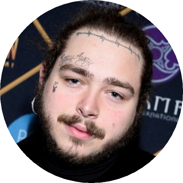 Postmalone - Post Malone (600x600), Png Download