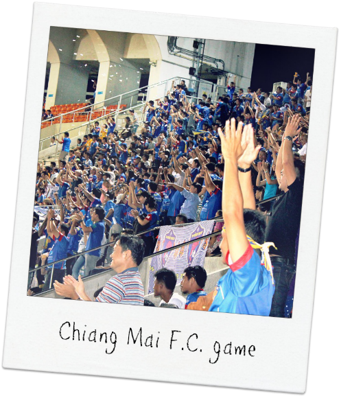 Polaroids From Chiang Mai - Football (500x583), Png Download