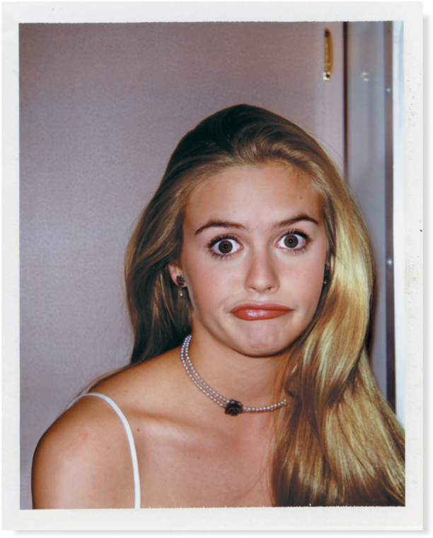Alicia Silverstone - Alicia Silverstone Young Clueless (600x600), Png Download
