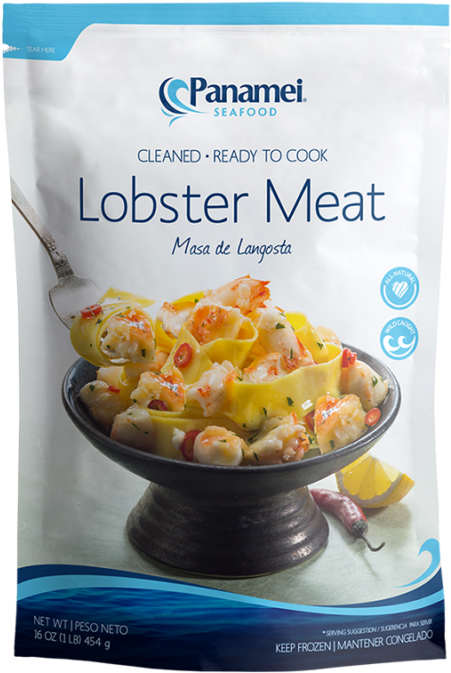 Lobster Meat - Seafood (800x867), Png Download