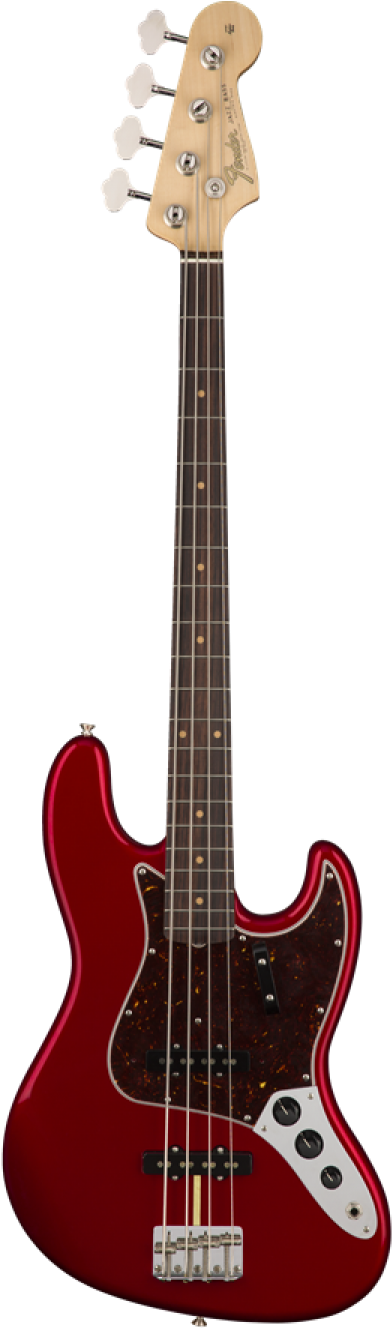 Fender American Original 60s Jazz Bass Rosewood Fingerboard, - Red Fender Jazz Bass (1000x1330), Png Download