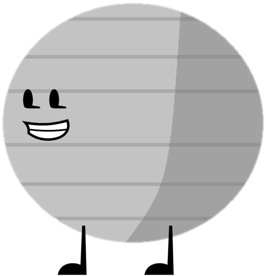 Yoga Ball Pose - Bfdi Yoga Ball (528x548), Png Download