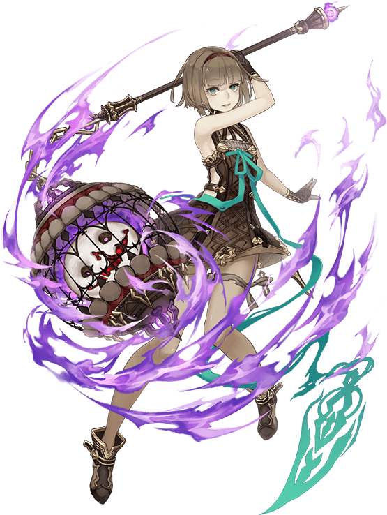 Anime, Jino, Pokelabo, Sinoalice, Gretel , Purple - Sinoalice Hansel (640x760), Png Download