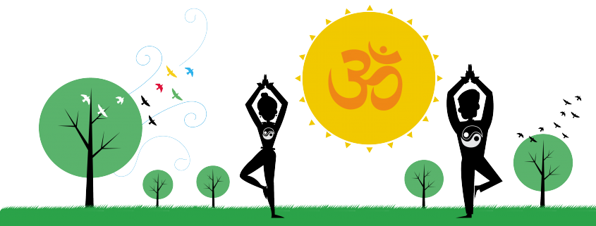 Yogamonth Banner - Yoga (845x321), Png Download