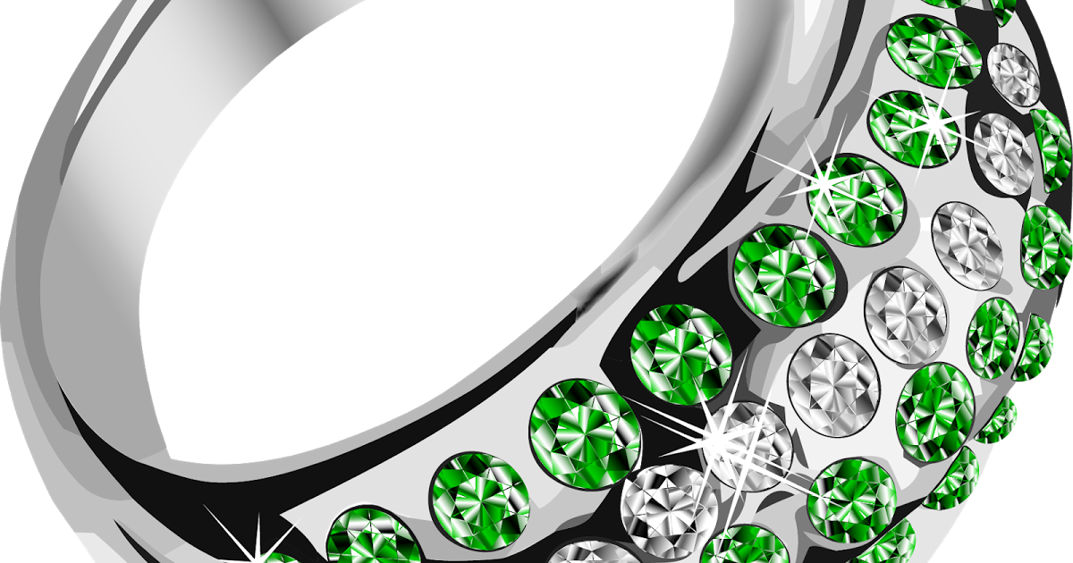 Anillos De Plata Con Piedra Verde (1200x630), Png Download
