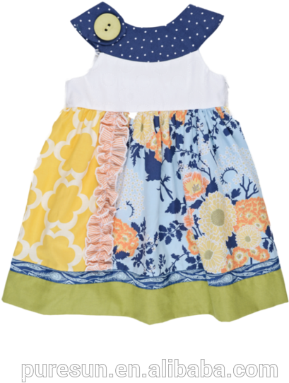 Girls Party Dresses - A-line (494x640), Png Download