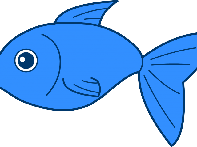 Meat Clipart Fish Clipart - Fish Cartoon Transparent Background (640x480), Png Download