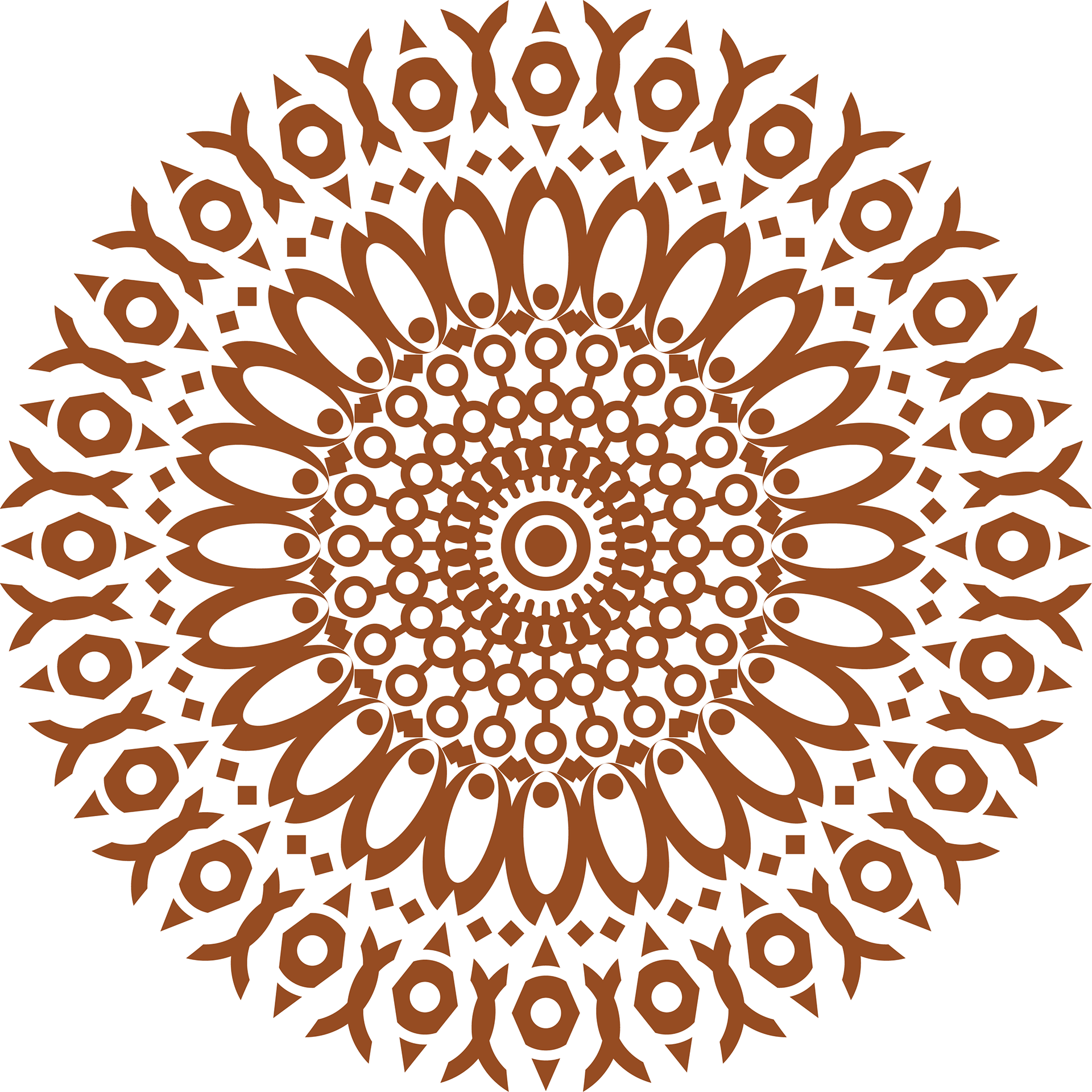 Indian Wedding - Art Deco Colourful (1920x1920), Png Download