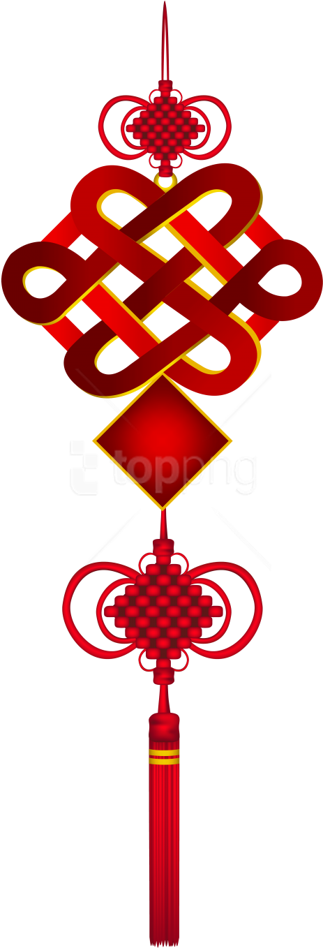 Hanging Ornament Clipart Png - Chinese Vector Ornament Png (480x1372), Png Download