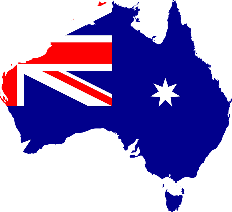 Australia Map Vector Png - Map Of Australia (789x720), Png Download