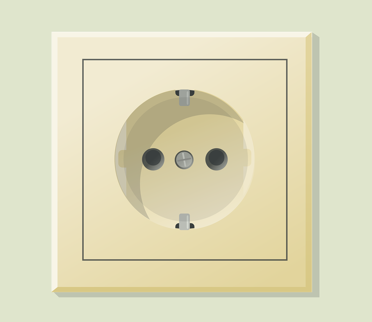 Vector Graphics,free Pictures, Free - Colokan Listrik Ikon Transparan (1280x1109), Png Download