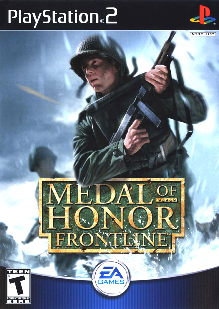 Jimmy Patterson Battles Through Dangerous First-person - Medal Of Honor Frontline Play 2 (1000x1000), Png Download