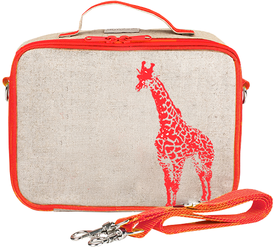 So Young Lunch Box Orange Giraffe - Lunchbox (600x600), Png Download