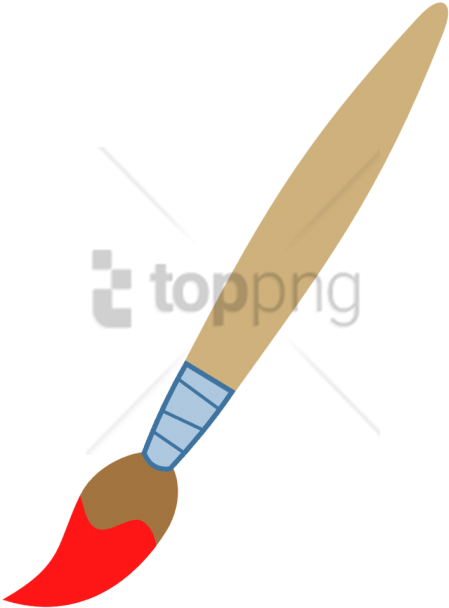 Free Png Paint Brush Clip Art Png Png Image With Transparent - Free Paint Brush Clipart (481x669), Png Download