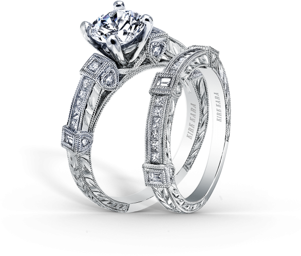 Ladies' Wedding Bands - Ring (600x600), Png Download