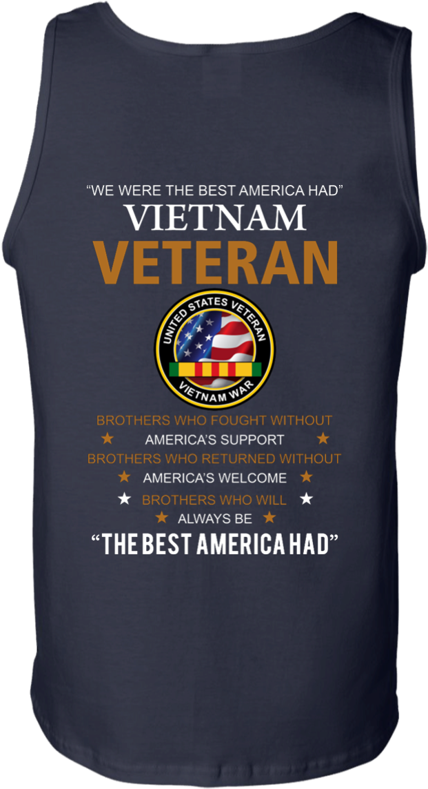 United States Veteran Vietnam War Shirts We Were Best - Active Tank (1155x1155), Png Download