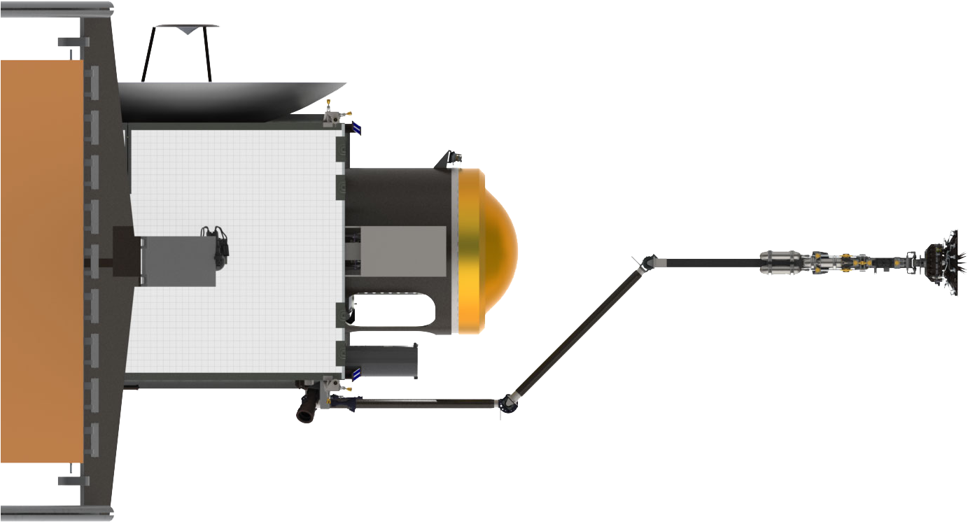 Caesar Spacecraft Tag Arm - Television Antenna (1600x745), Png Download