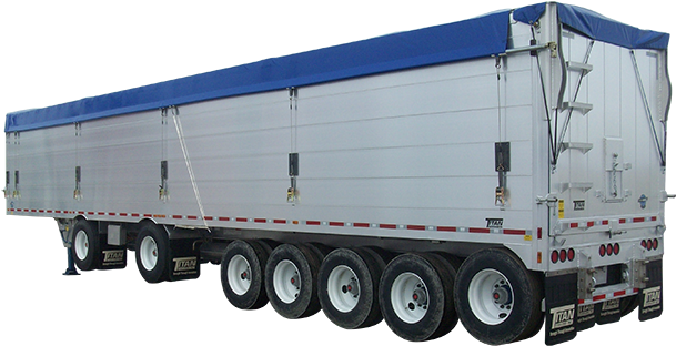 Titan Trailers Inc - 6 Axle Walking Floor (720x540), Png Download