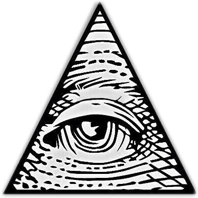 All Seeing Eye Transparent (394x394), Png Download