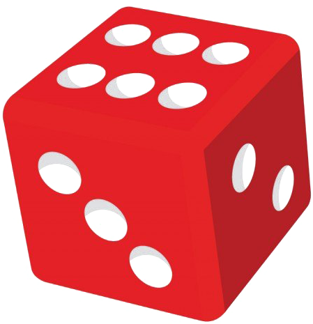 Red Dice Png Transparent Images - Dado Clipart (800x565), Png Download