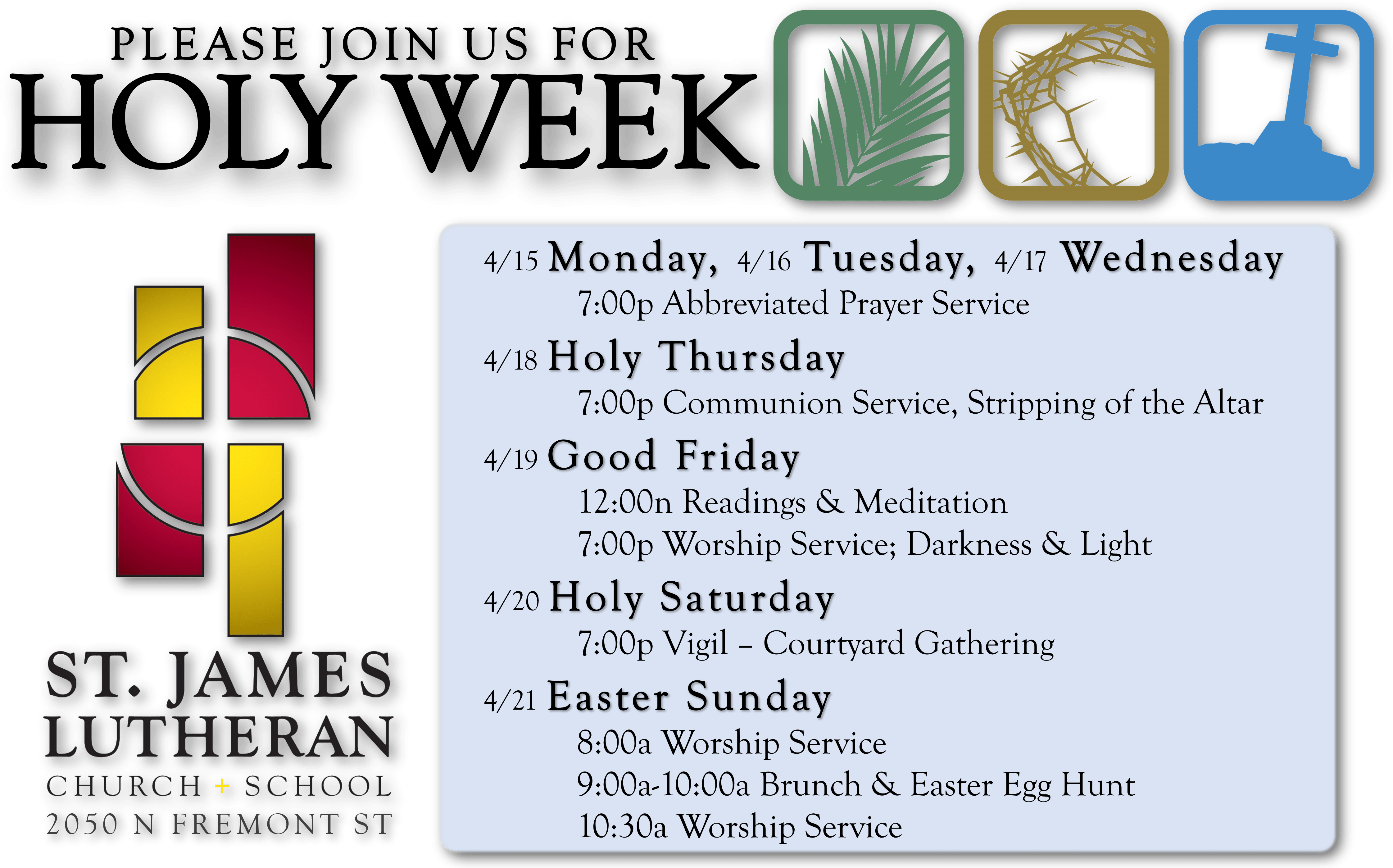 Stj Easter Sign 2019 Rev1 - Colorfulness (4528x2830), Png Download