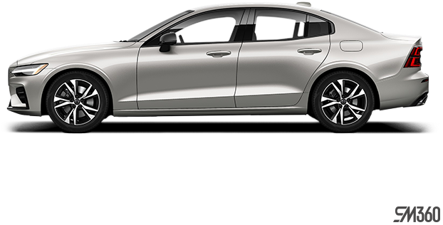 2019 Volvo S60 T6 Awd R-design - Volvo S60 2019 White (640x480), Png Download