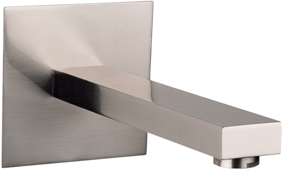 Gessi Rettangolo Rettangolo Bath Spout Wall & Basin - Gessi Rettangolo Bath Spout (600x600), Png Download
