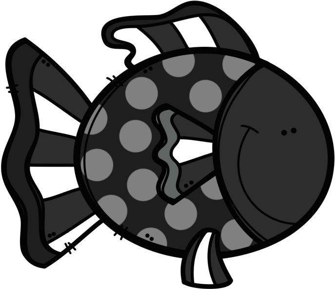 Carson Dellosa, Silly Pictures, Name Tags, Clipart, - Colours On Fish Flash Cards (687x593), Png Download