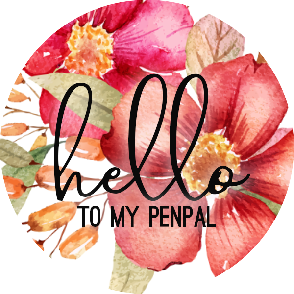 Hello Dear Friend Best Friend Pen Pal Stickers - Raksha Bandhan (600x600), Png Download