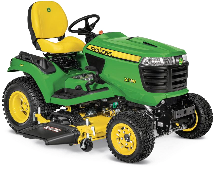 John Deere Png Pic Background - 2019 John Deere X739 (1366x768), Png Download