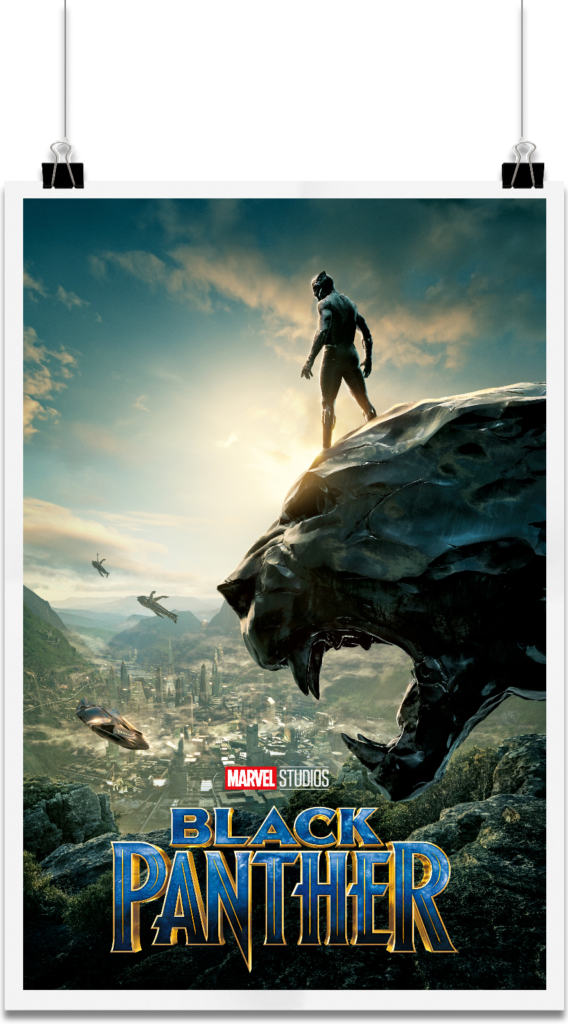 Black Panther Is A 2018 Action/adventure Film Directed - Black Panther Film Download (568x1024), Png Download