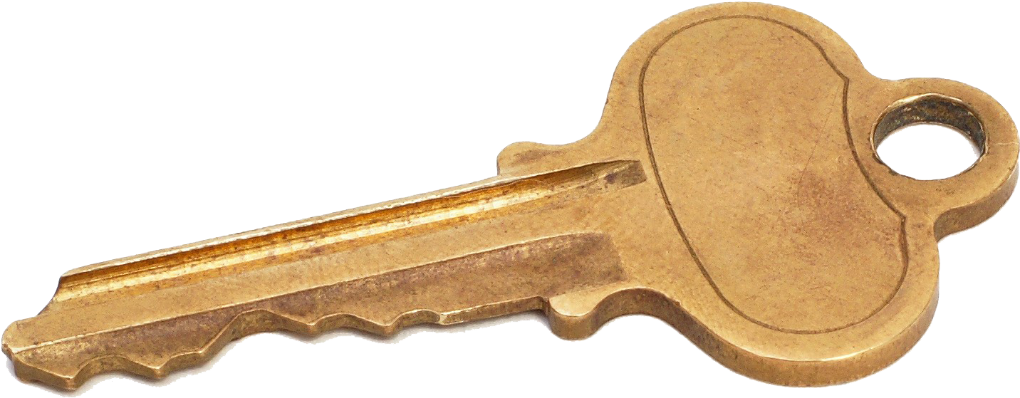 Standard Lock Key Jpg (1600x740), Png Download