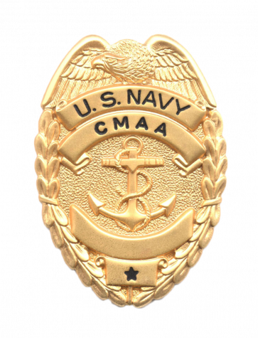 Us Navy Command Master At Arms Cmaa Quickship - Us Navy Cmaa Badge (363x475), Png Download