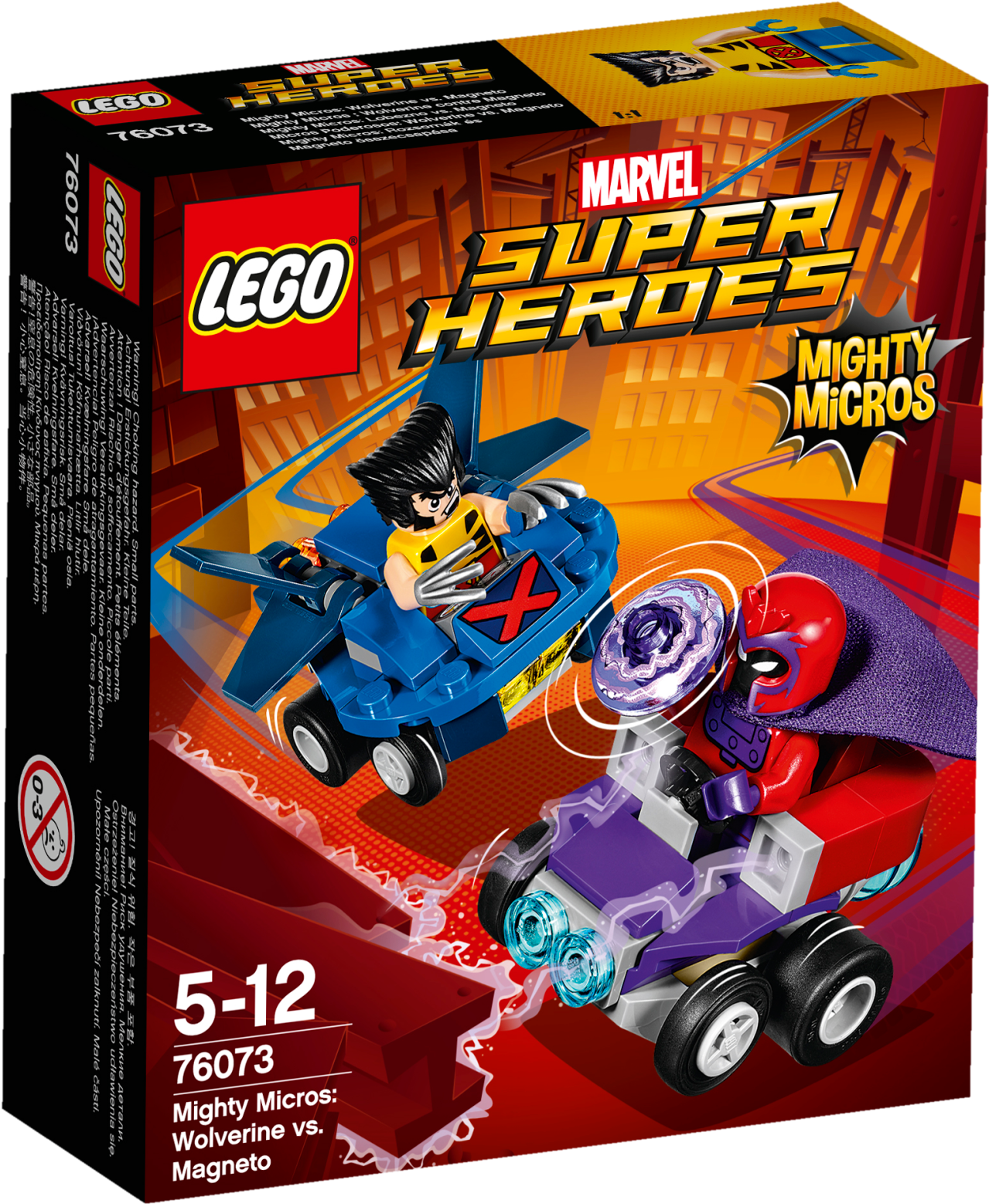 - Png - Lego Mighty Micros Wolverine (2400x1800), Png Download