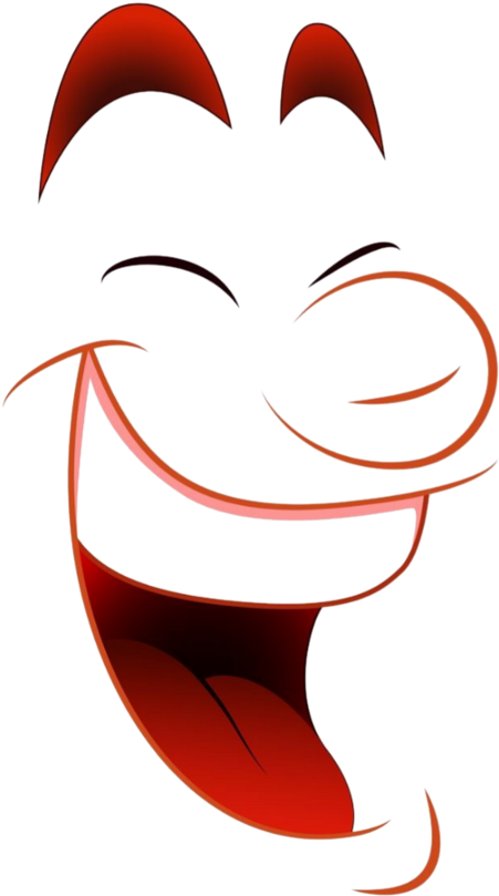 Download Laughing Sticker - Cartoon - HD Transparent PNG - NicePNG.com