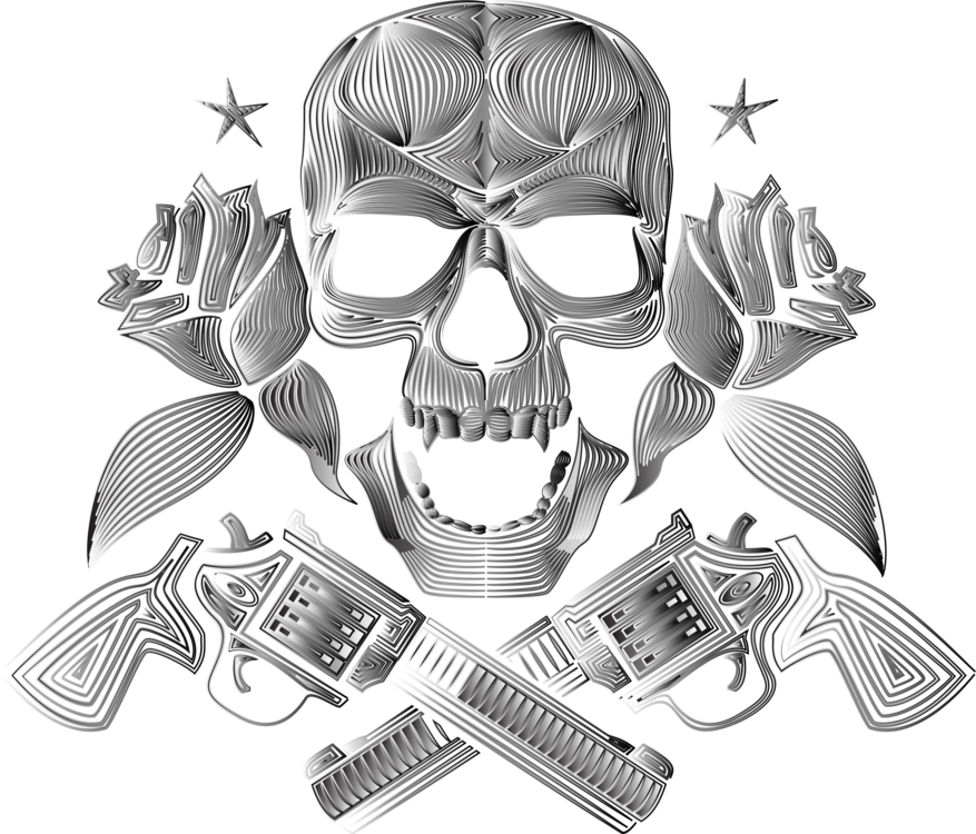 M Car Skull Human Behavior Drawing Free Commercial - Drawing (877x750), Png Download
