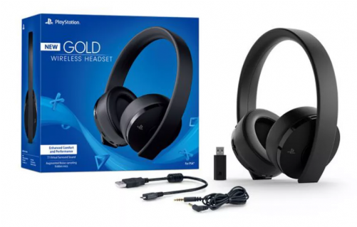 New Ps4 Gold Headset (500x500), Png Download
