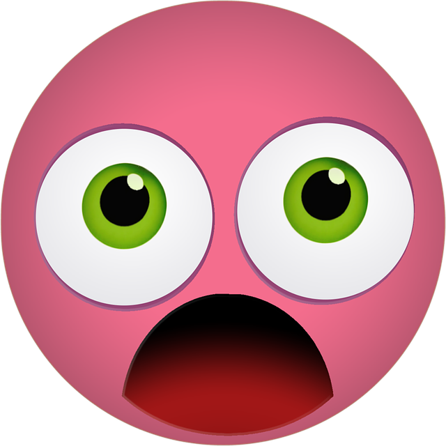 ↑back To Top - Scared Emojis Gif Transparent Background (640x640), Png Download