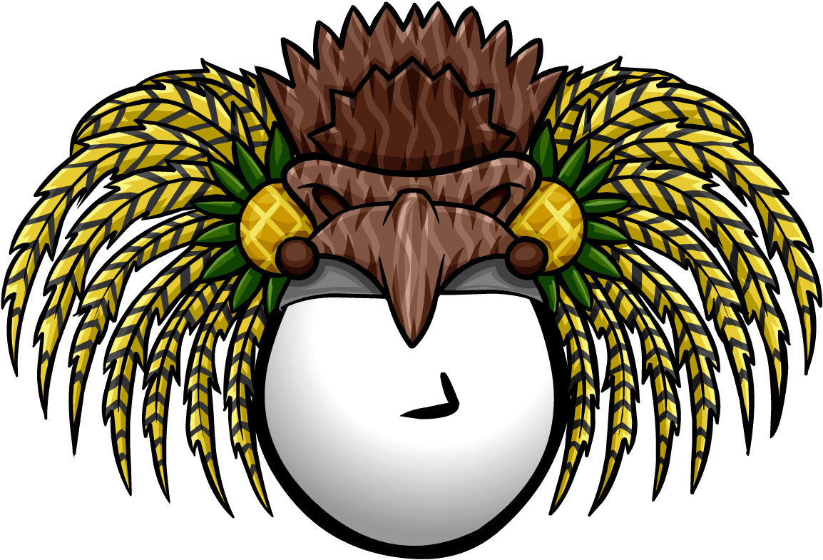 Pineapple Headdress - Headgear (1154x785), Png Download