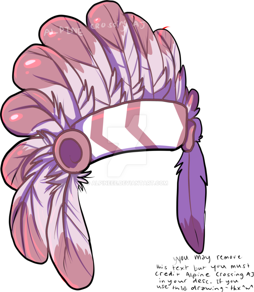 Animal Jam Headdress Png - Animal Jam Headdress Drawing (833x959), Png Download
