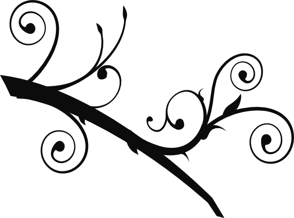 Tree Branch Clip Art (600x444), Png Download