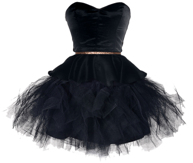 Dress Black - Black Dress Png (400x400), Png Download