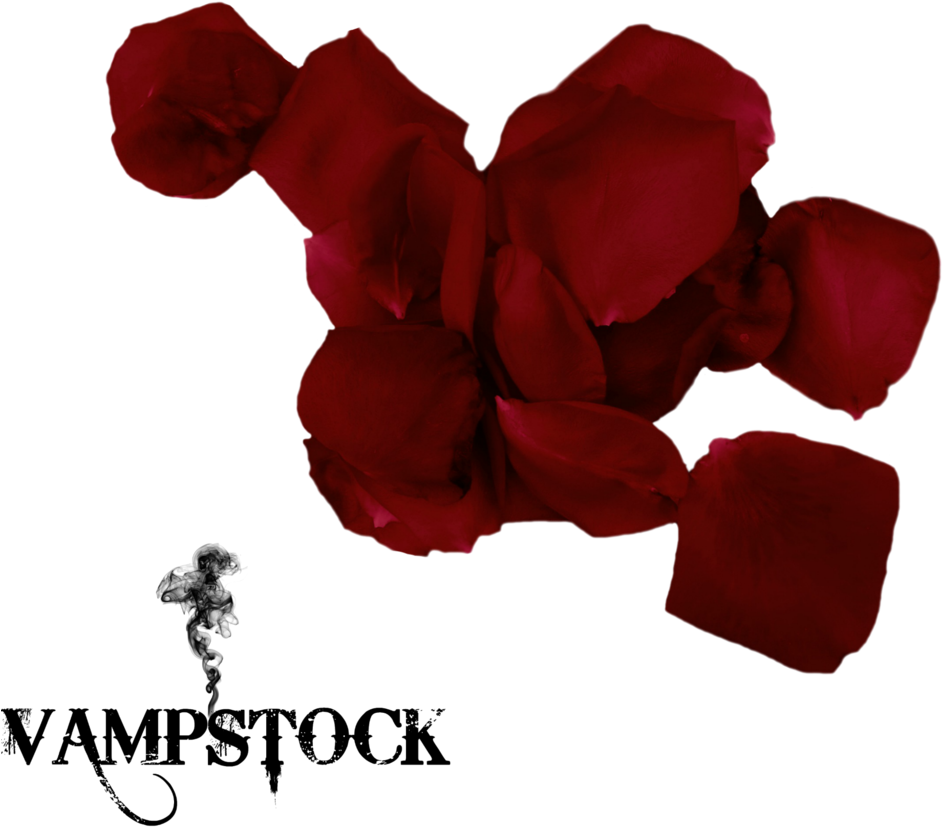 Red Black Rose Petals Png (1024x1024), Png Download